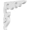 Ekena Millwork Kendall Architectural Grade PVC Corbel, 1 7/8"W X 18"D X 18"H CORP01X18X18KD - alternate 1